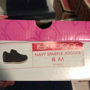 8c sugar brand sparkly navy blue